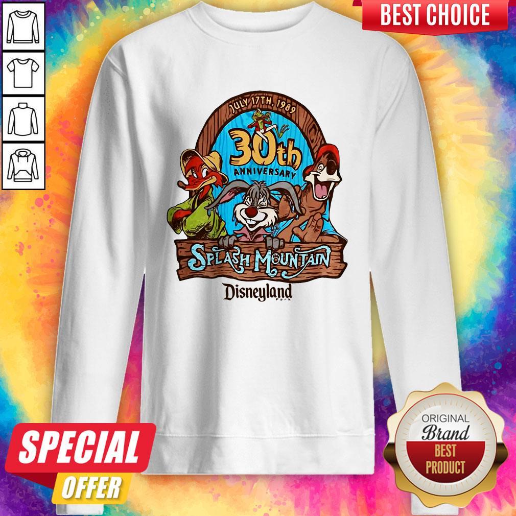 Cute 30th Anniversary Splash Mountain Disneyland Shirt