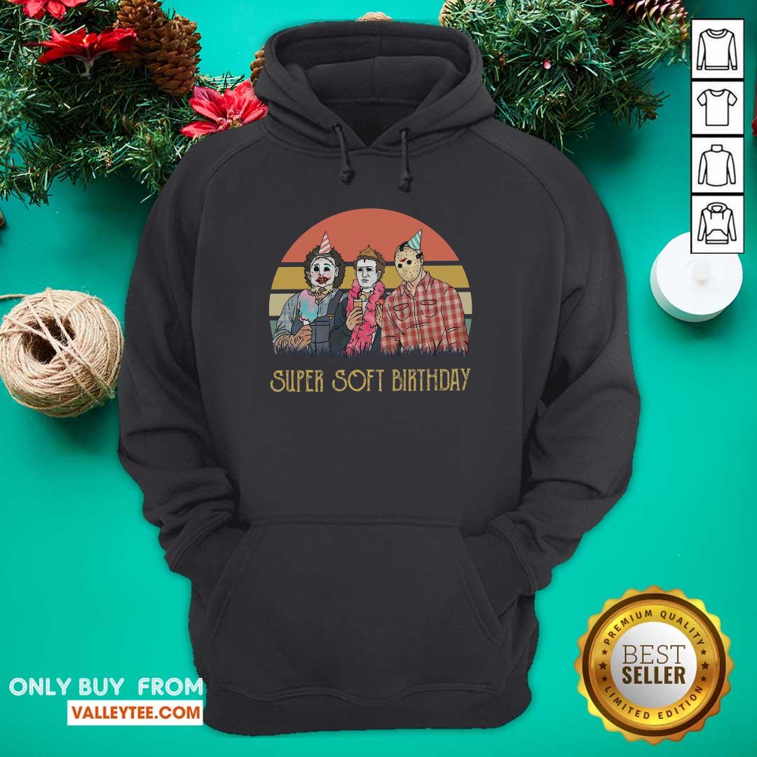 Cute Awesome Horror Movie Characters Super Soft Birthday Vintage Shirt