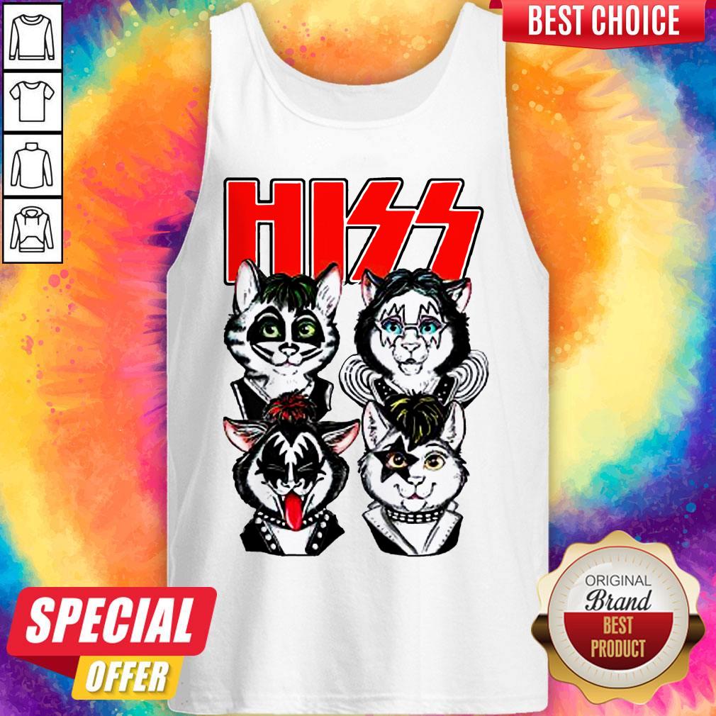 Cute Hiss Rock Band Cats Shirt