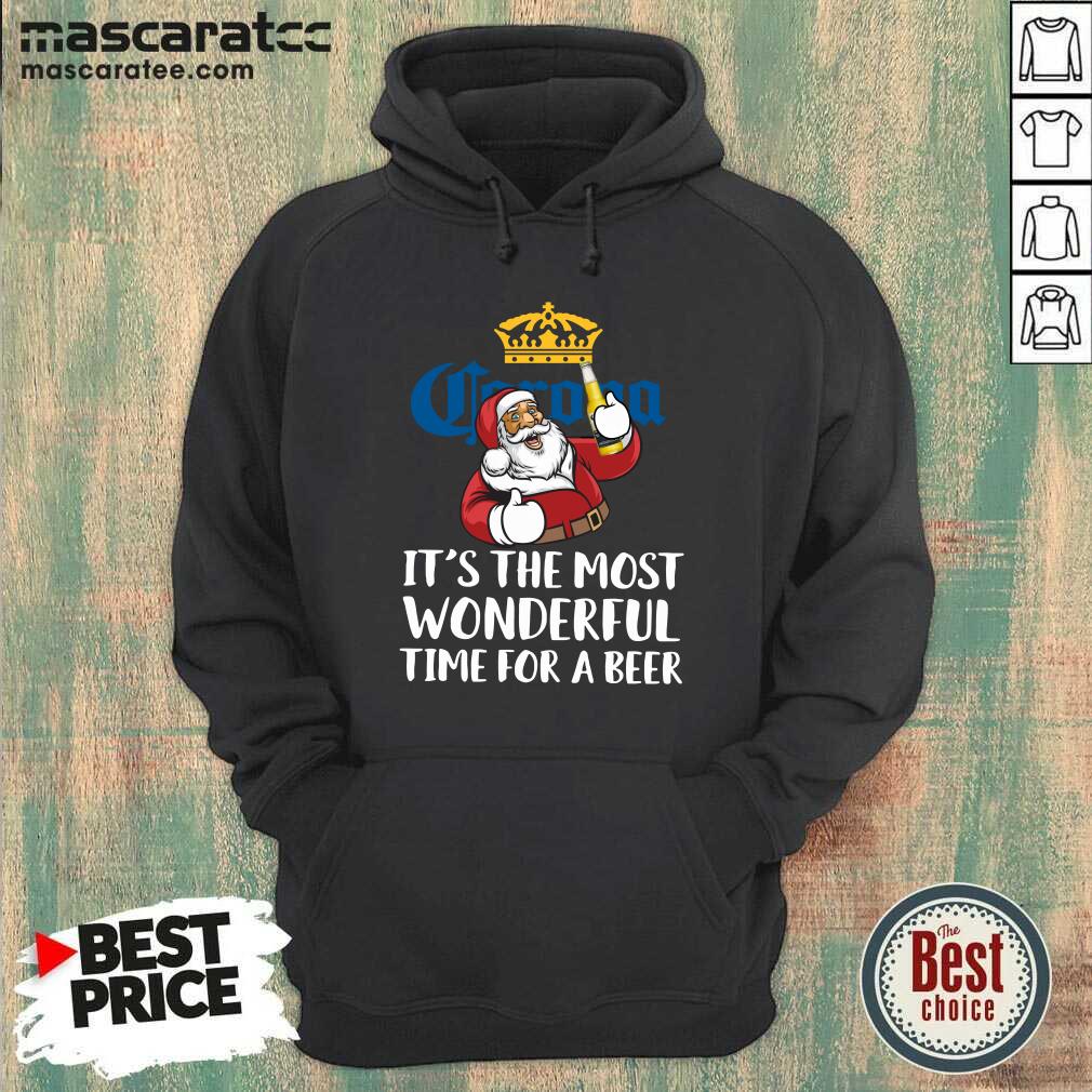 cute-santa-claus-drink-corona-extra-its-the-most-wonderful-time-for-a-beer-christmas-hoodie.jpg