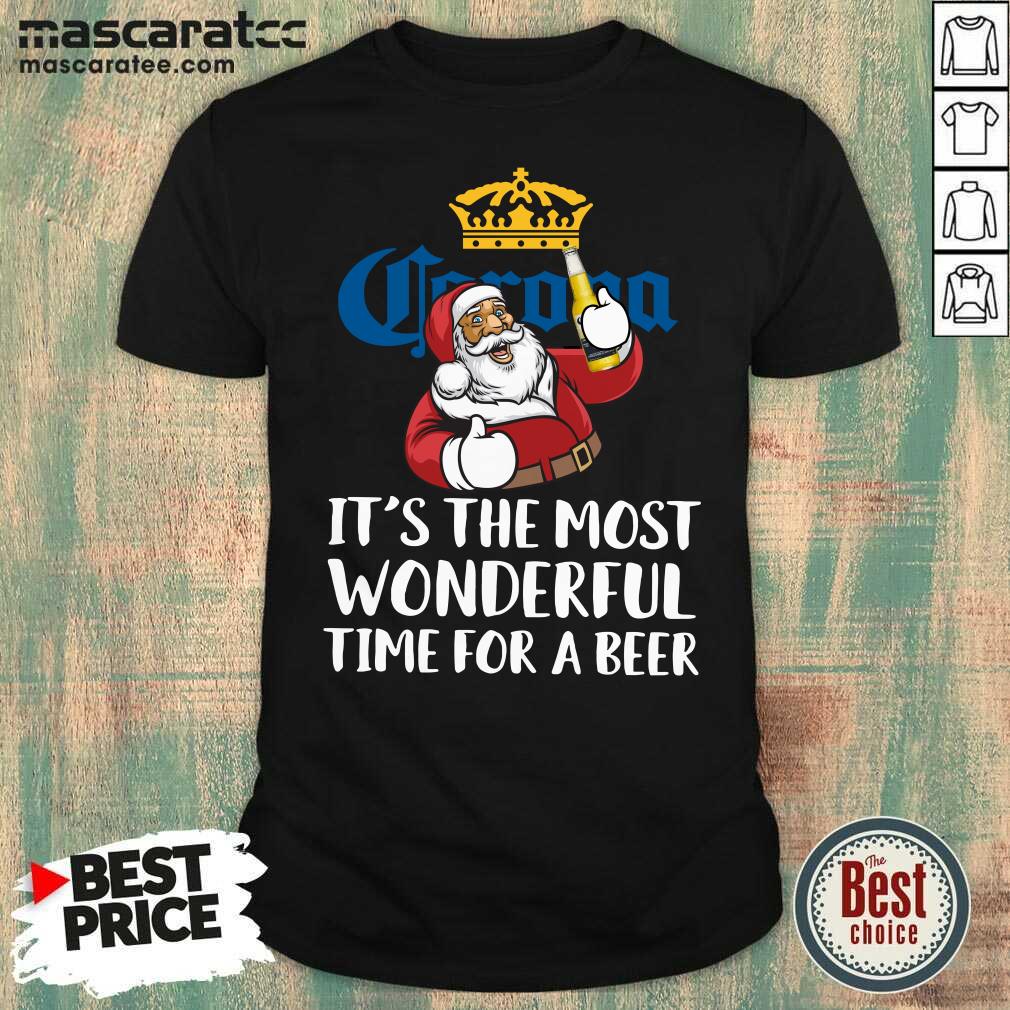 cute-santa-claus-drink-corona-extra-its-the-most-wonderful-time-for-a-beer-christmas-shirt.jpg