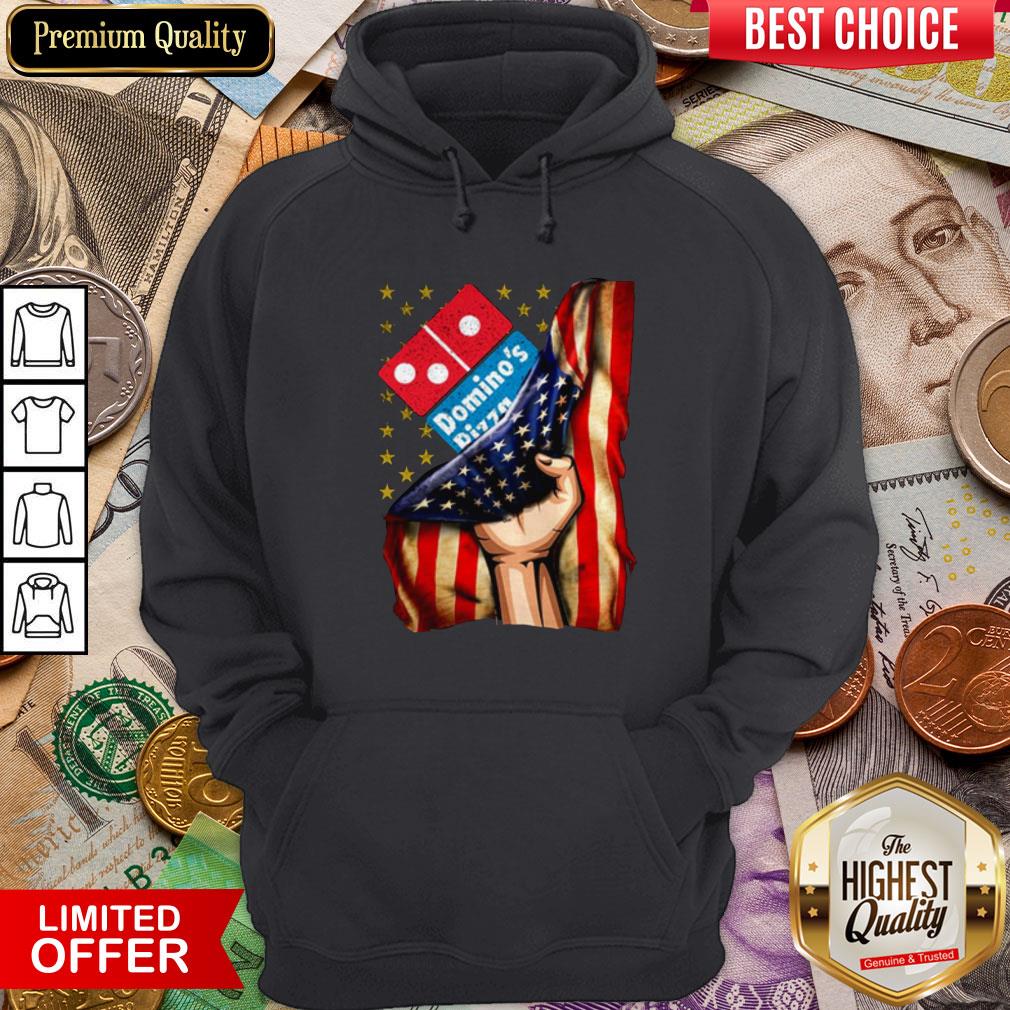 Domino'S Pizza American Flag T-Shirt