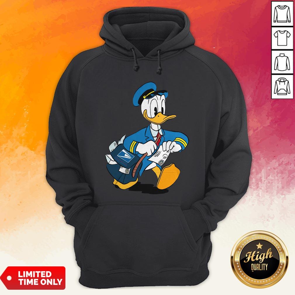 Donald Duck Mail Carrier Drawing Cartoon Shirt