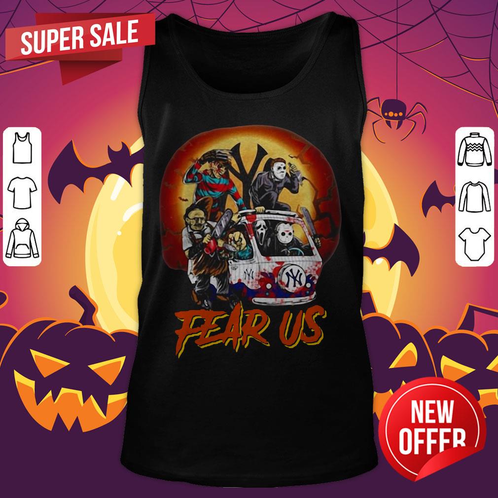Horror Character Fear Us Halloween Shirt