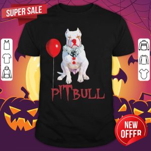 Pitbull Pennywise Halloween Stephent King It Shirt