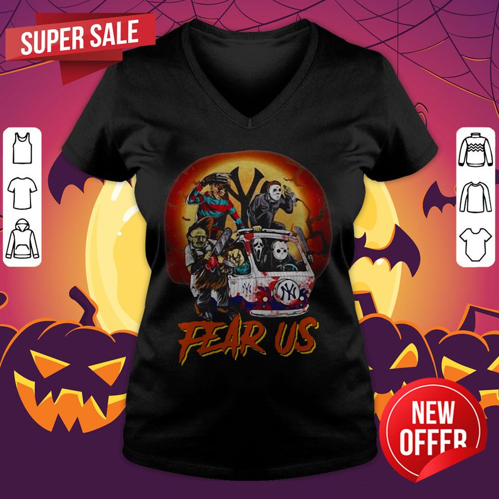 Horror Character Fear Us Halloween Shirt