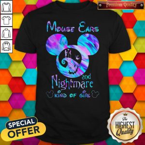 Nice Mickey Mouse Cars And Nightmare Kind Of Girl Shirt