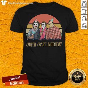 Premium Horror Movie Characters Super Soft Birthday Vintage Shirt
