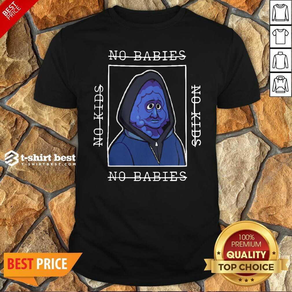 Funny Berry Bebop Merch No Kids No Babies Shirt