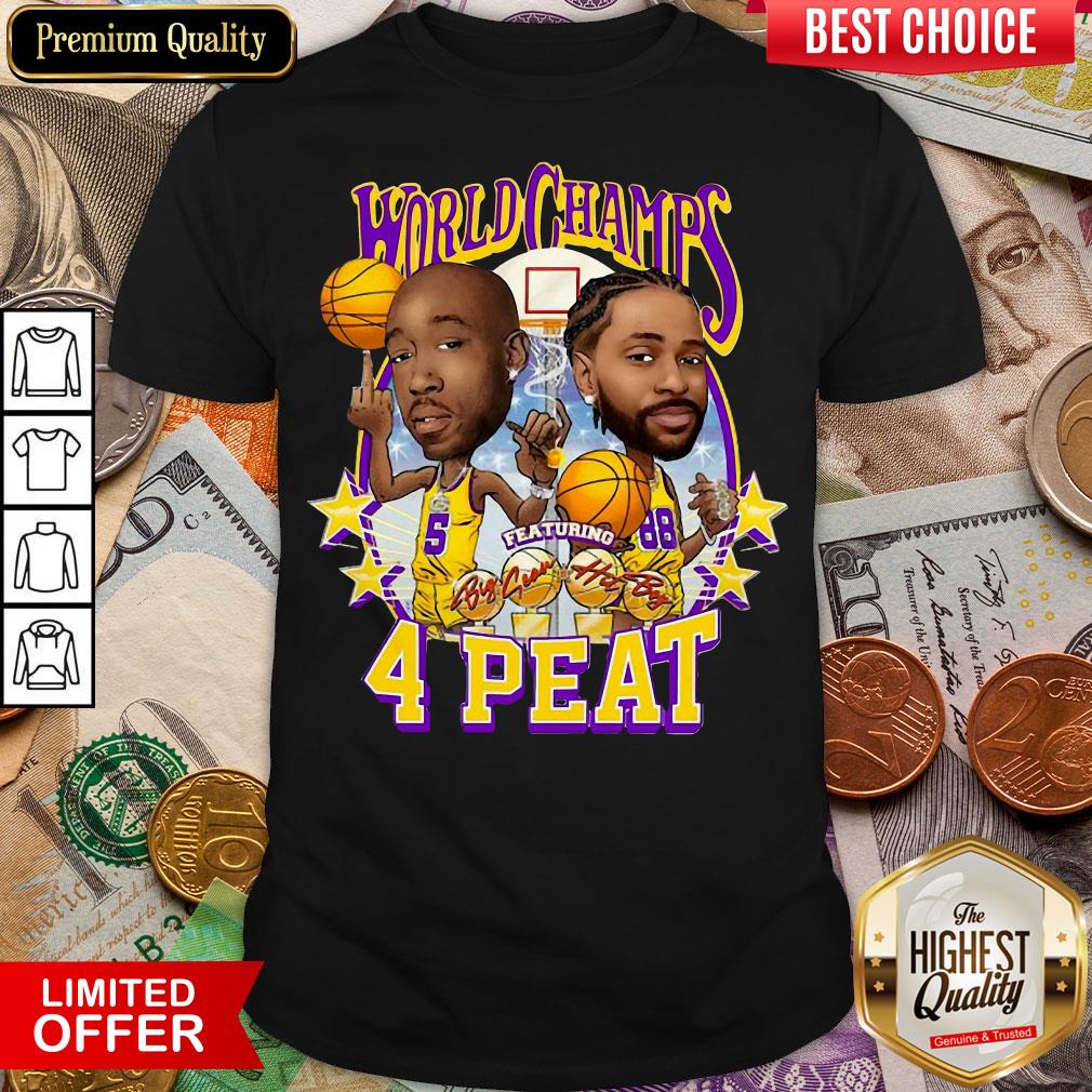 Funny Freddie Gibbs World Champs 4 Peat Shirt