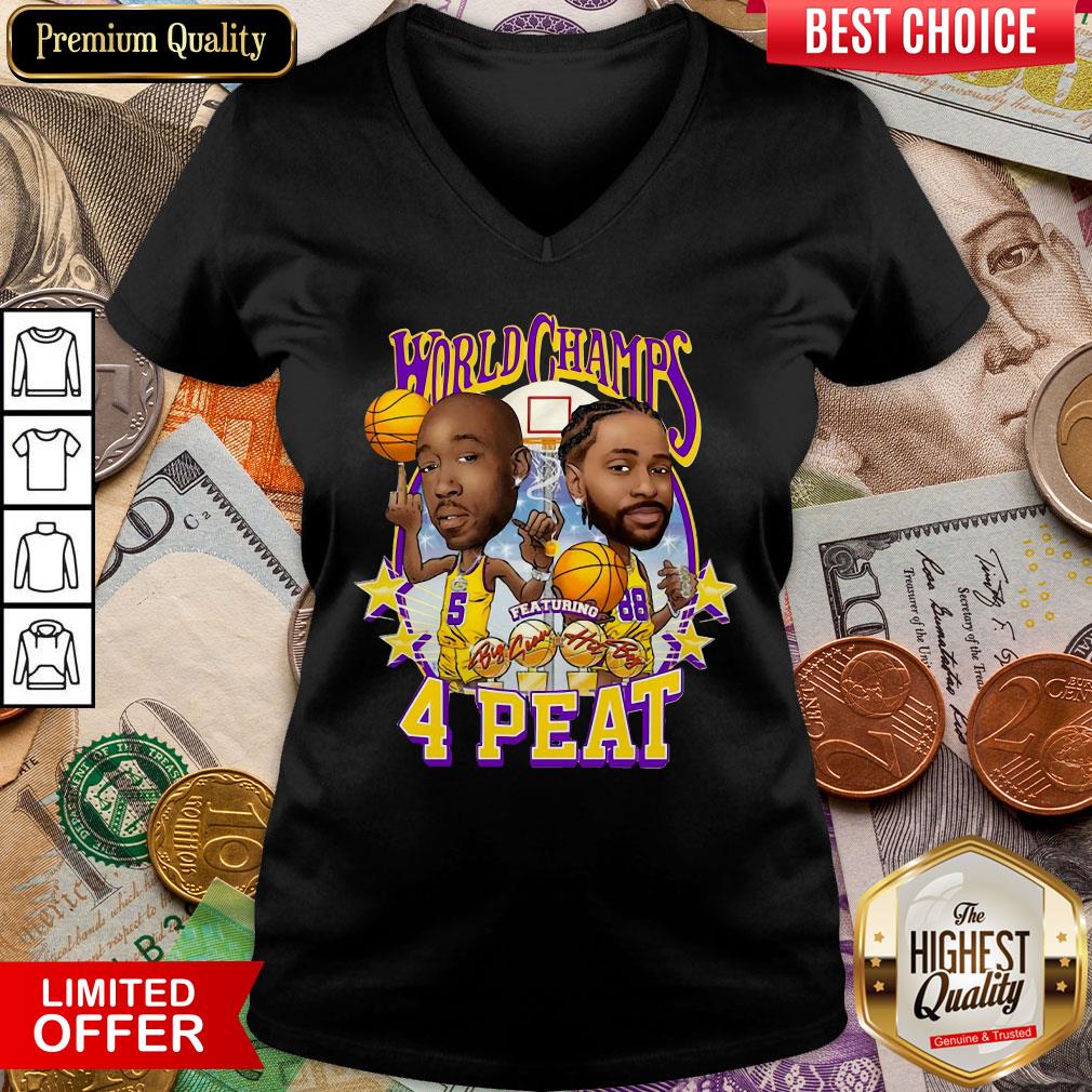 Funny Freddie Gibbs World Champs 4 Peat Shirt
