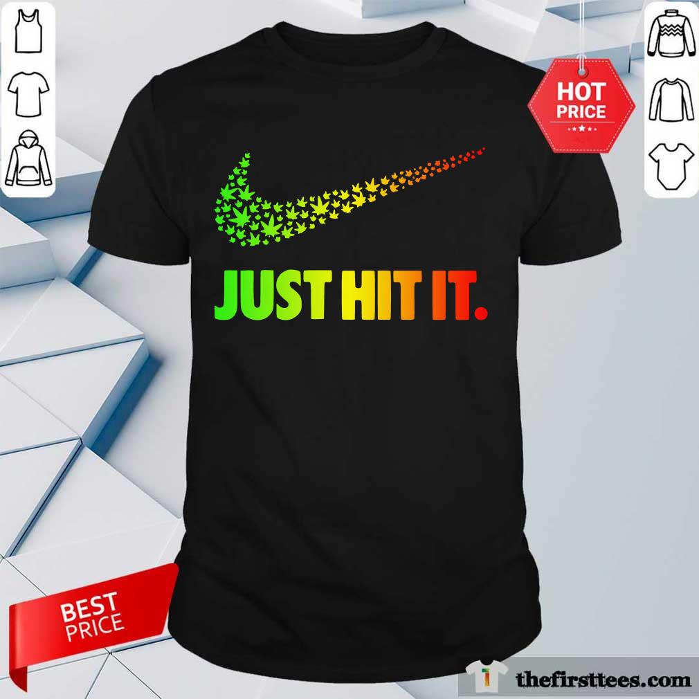 Funny Nightmare Before Coffee Shirt420 Weed Nike Just Hit It Shirt