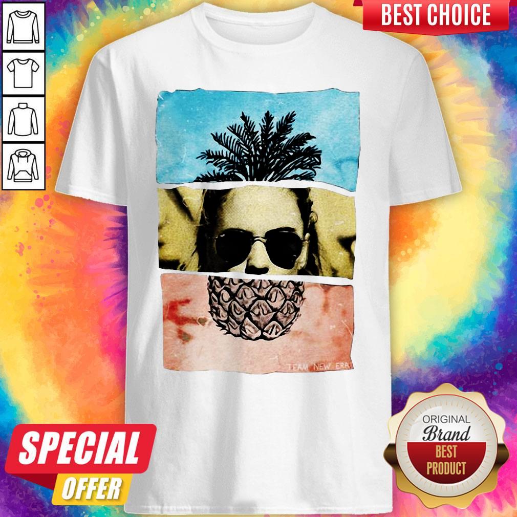 Funny Pineapple Face Shirt
