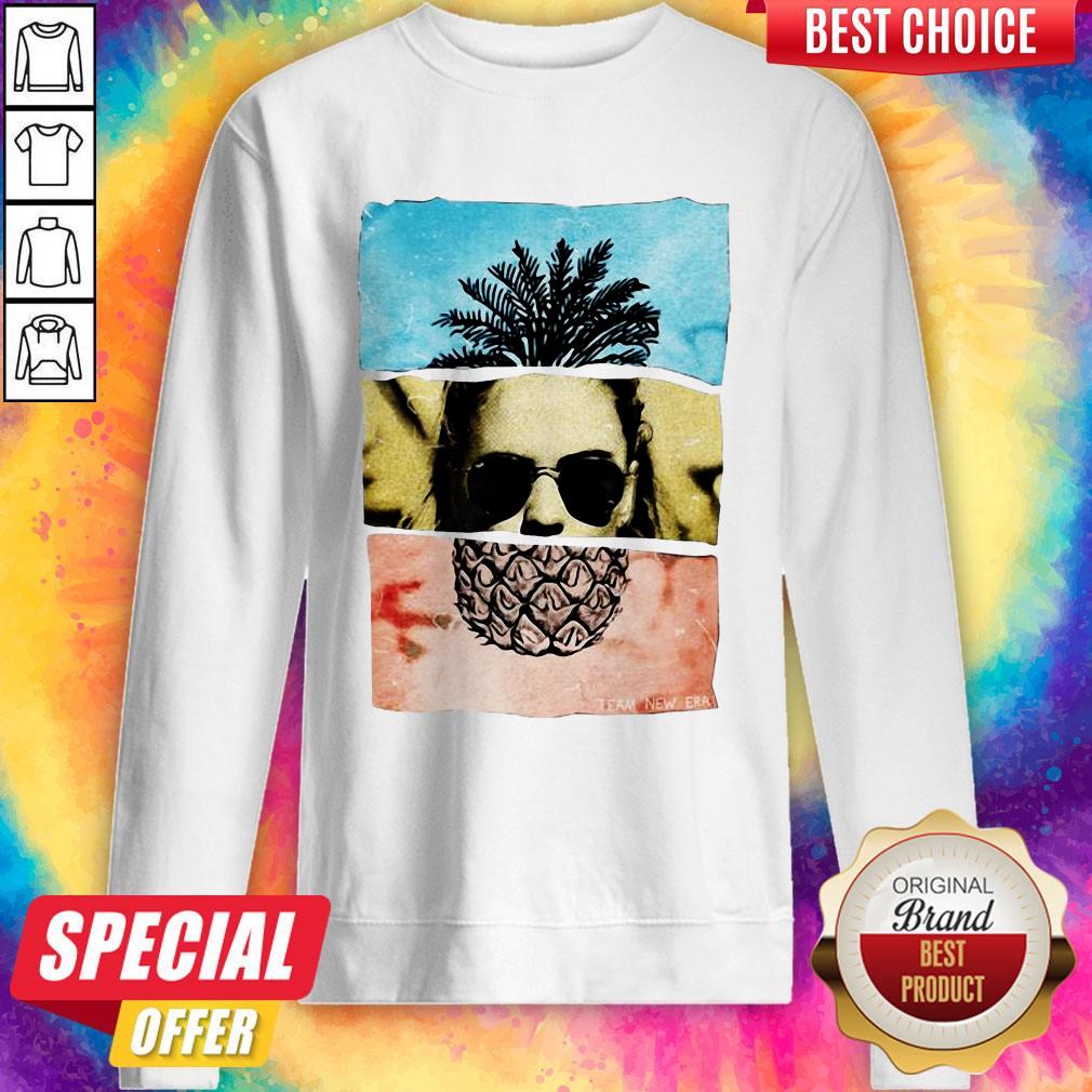 Funny Pineapple Face Shirt