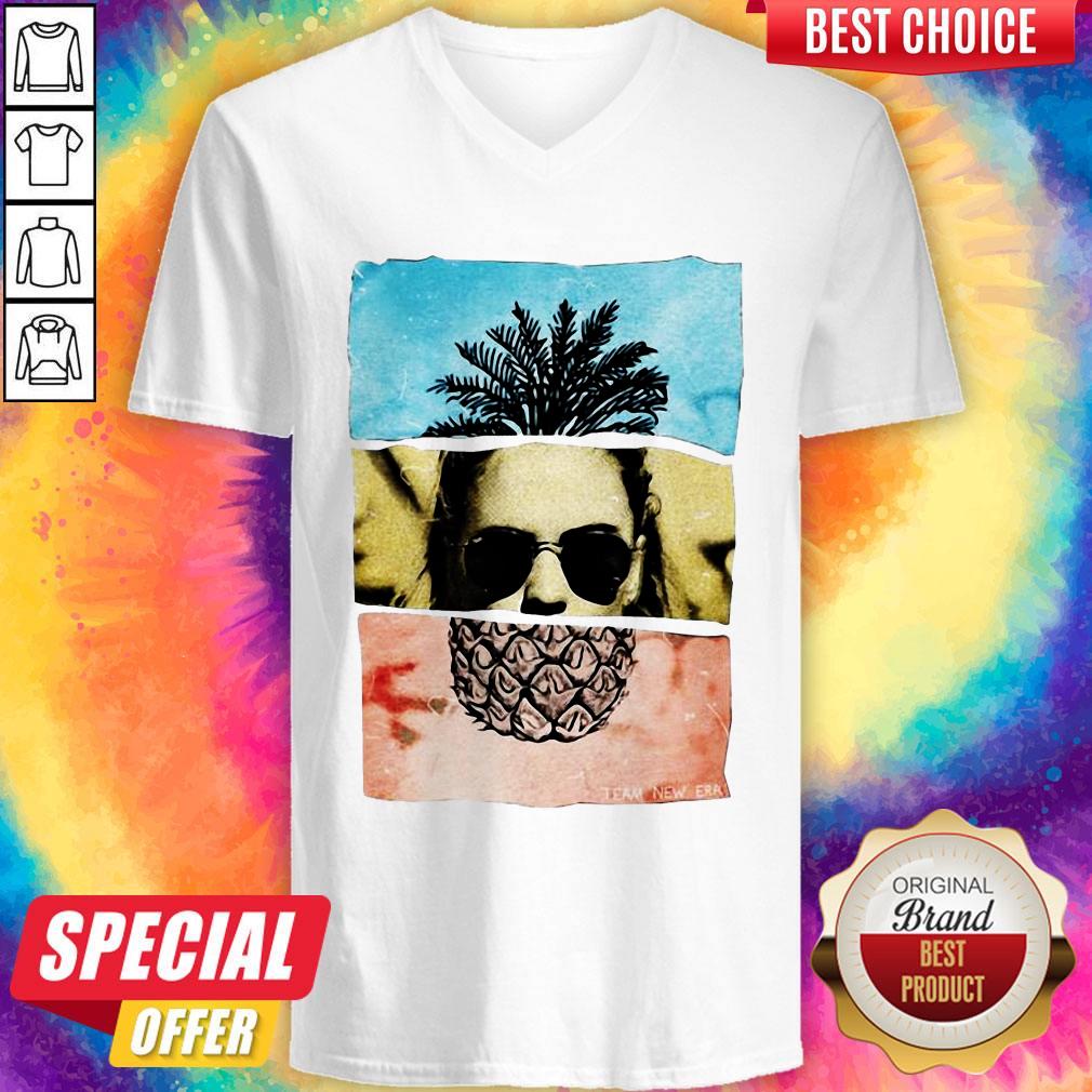 Funny Pineapple Face Shirt