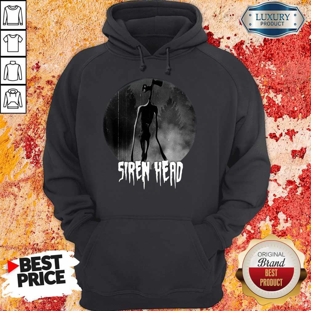 Funny Scary Siren Head Vintage Meme Character Halloween Shirt