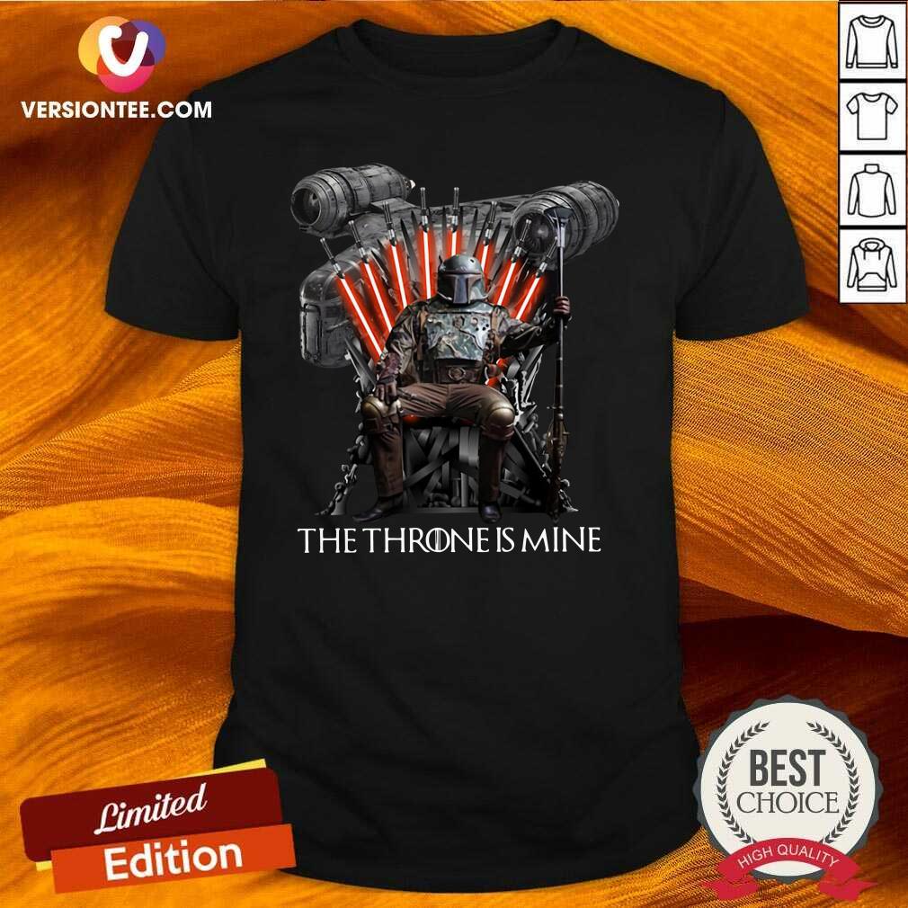 Funny The Throne Is Mine Luffy Shirt