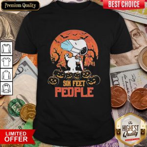 Halloween Snoopy Six Feet People Pumpkins Shirt