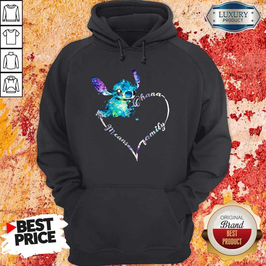 Good Stitch Ohana Mean Family Heart Shirt