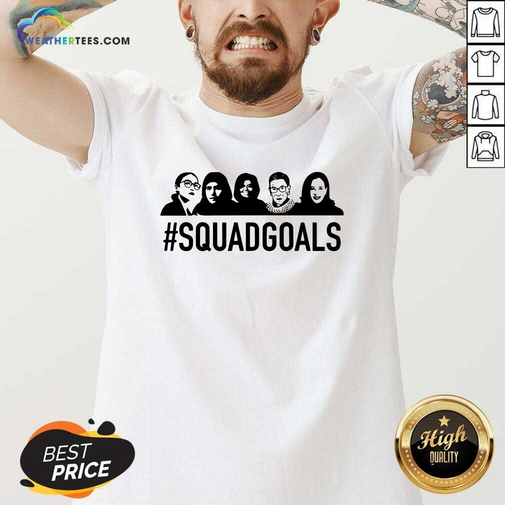 Grateful SQUAD GOALS Supreme Court Justices RBG Shirt