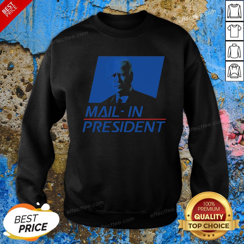 Great Anti Joe Biden MailIn President Trump Election Fraud Shirt