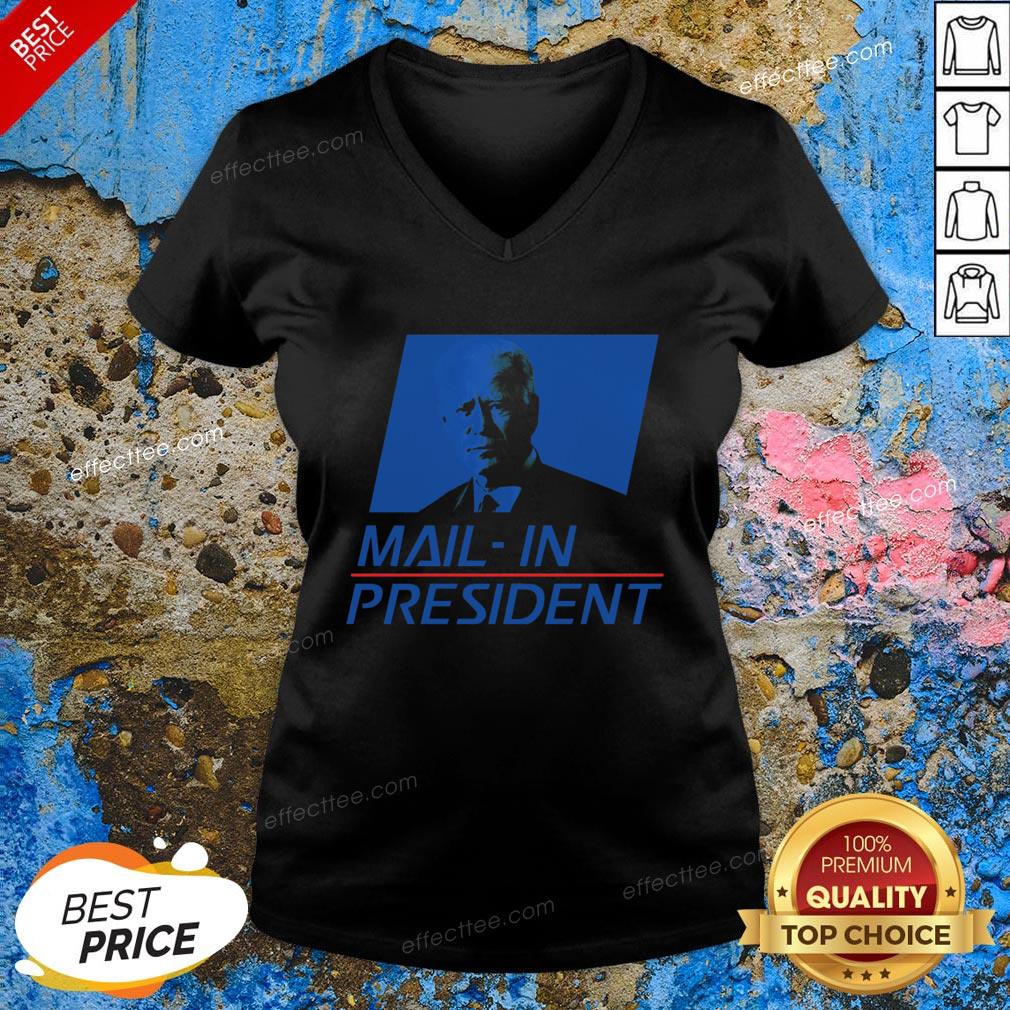 Great Anti Joe Biden MailIn President Trump Election Fraud Shirt
