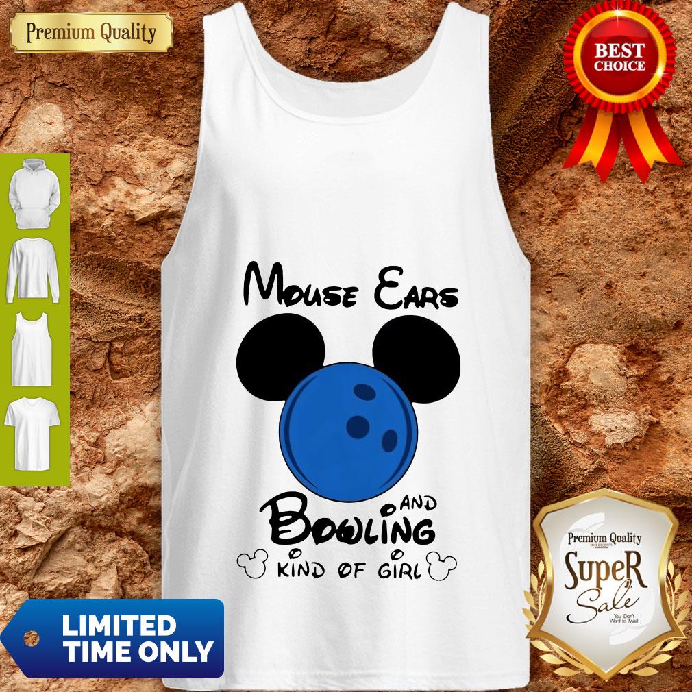 Top Mickey Mouse Ears And Bowling Kind Of Girl Shirt