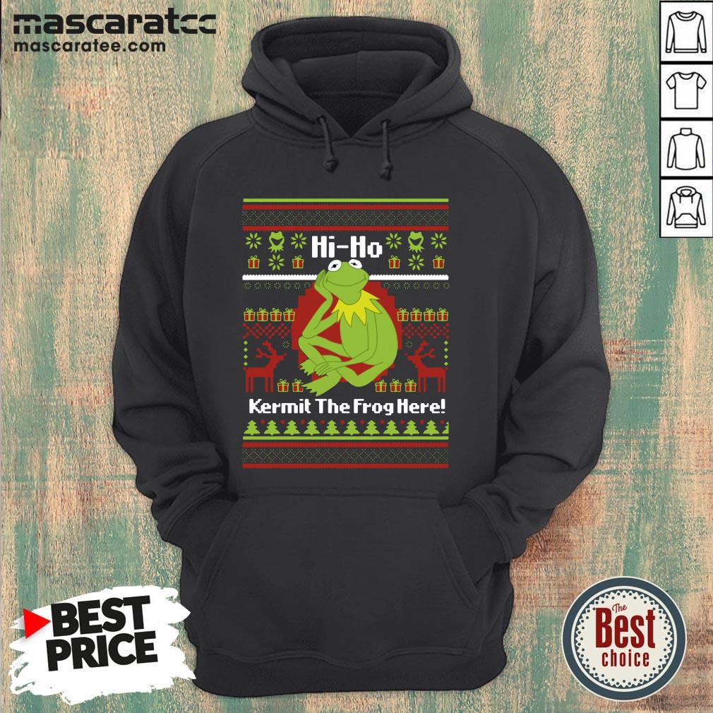 Hi Ho Kermit The Frog Here Christmas Shirt