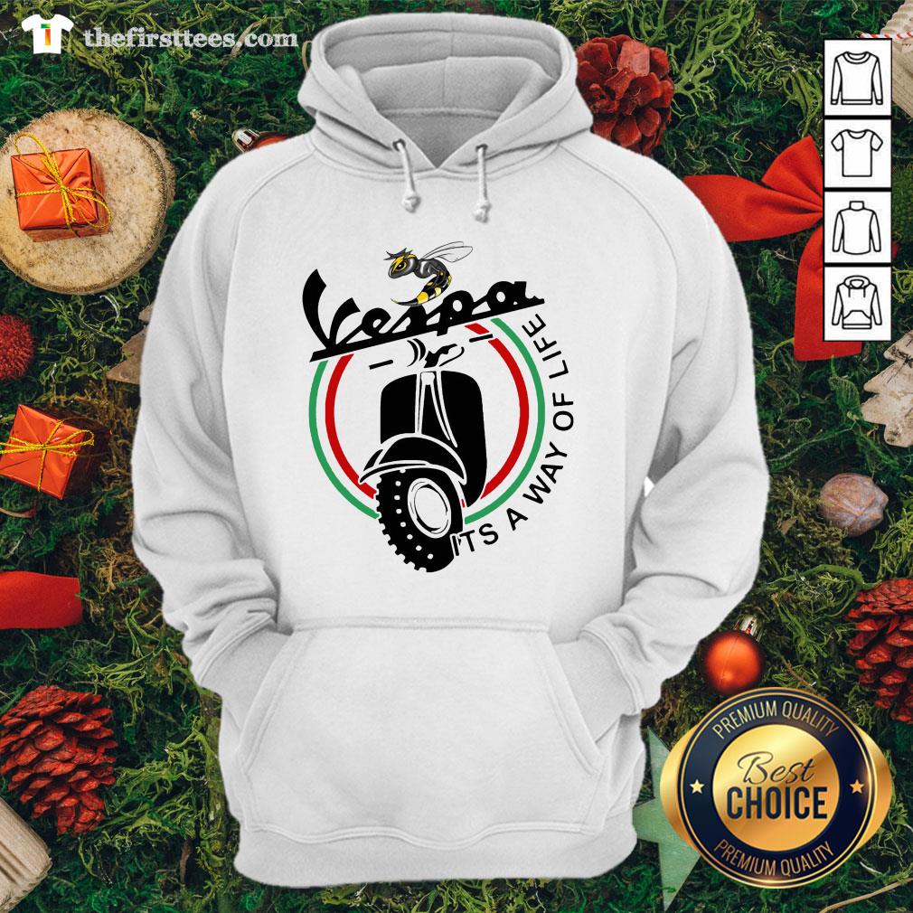 Cool Bee Vespa It’s A Way Of Life Shirt