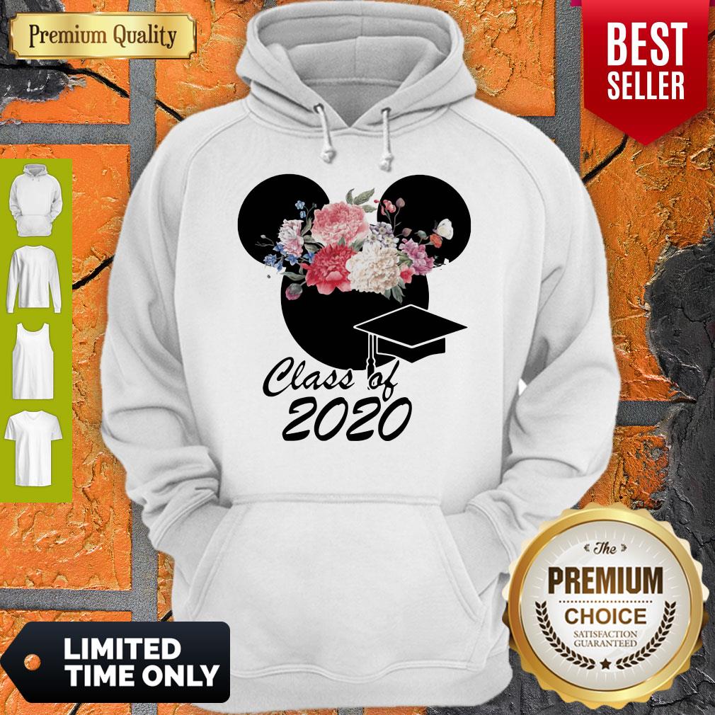 Premium Mickey Flower Class Of 2020 Shirt