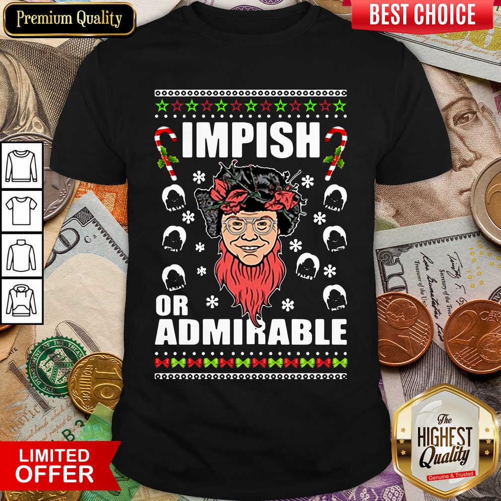 Hot Belsnickel Impish Or Admirable Ugly Christmas Shirt