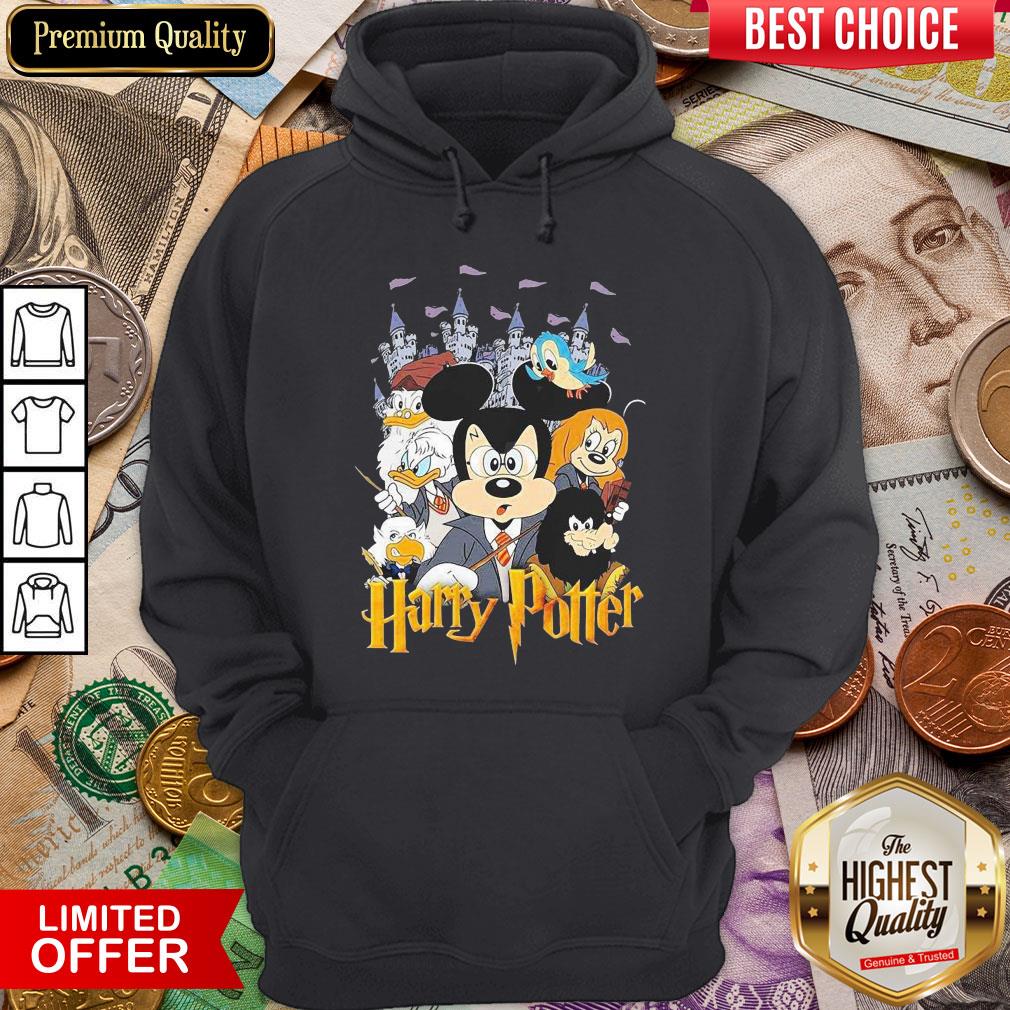 Hot Mickey Mouse And Duck Donald Harry Potter Shirt