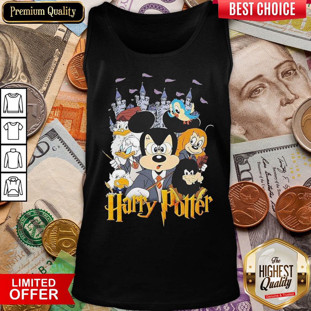 Hot Mickey Mouse And Duck Donald Harry Potter Shirt