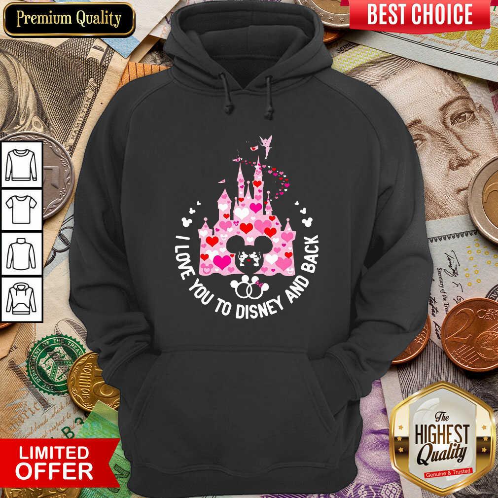 Hot Mickey Mouse I Love You To Disney And Back Shirt
