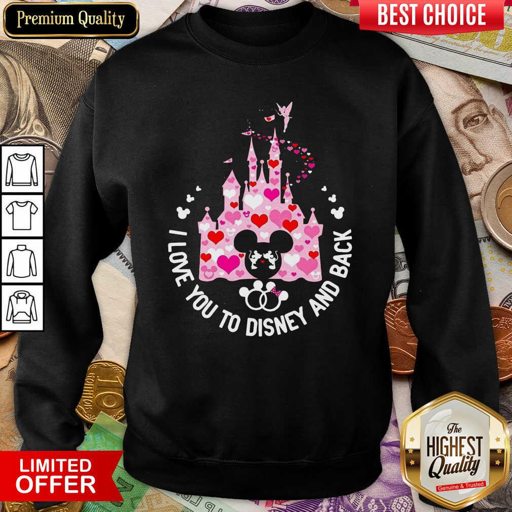 Hot Mickey Mouse I Love You To Disney And Back Shirt