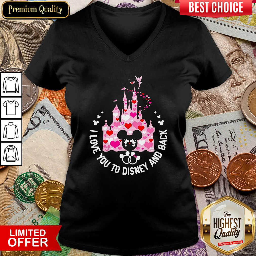 Hot Mickey Mouse I Love You To Disney And Back Shirt