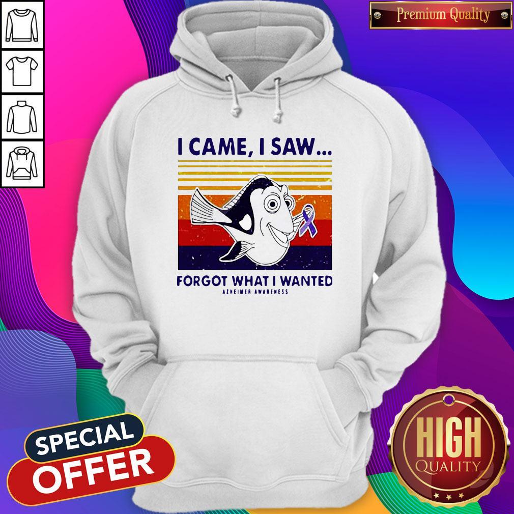 I Came I Saw Forgot What I Wanted Azheimer Vintage Shirt