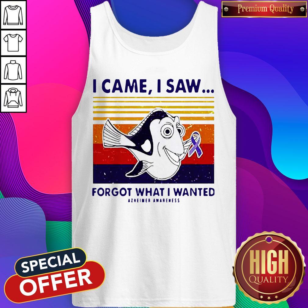I Came I Saw Forgot What I Wanted Azheimer Vintage Shirt