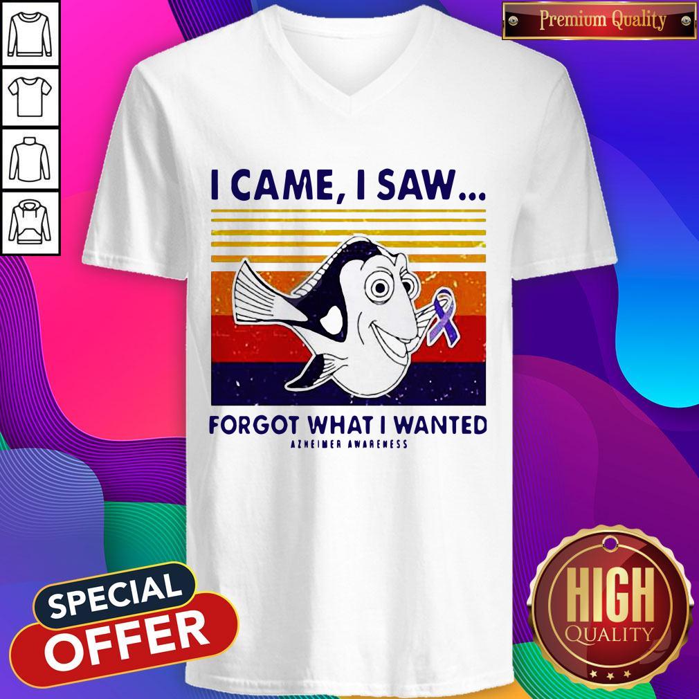 I Came I Saw Forgot What I Wanted Azheimer Vintage Shirt