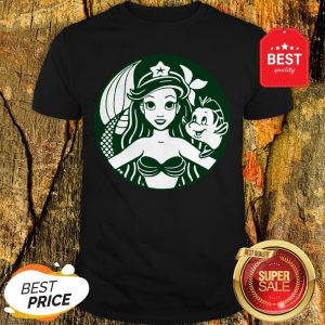Official Starbucks Ariel Princess Mermaid Shirt
