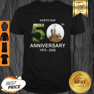 Official Earth Day 50th Anniversary 1970 2020 Shirt