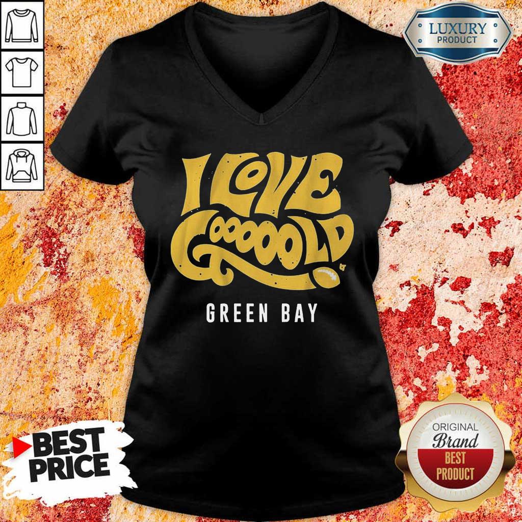 Irritated 9 Love Gooooold Green Bay Football Shirt