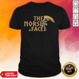 Vikings And Raven The Norse Face Logo Shirt
