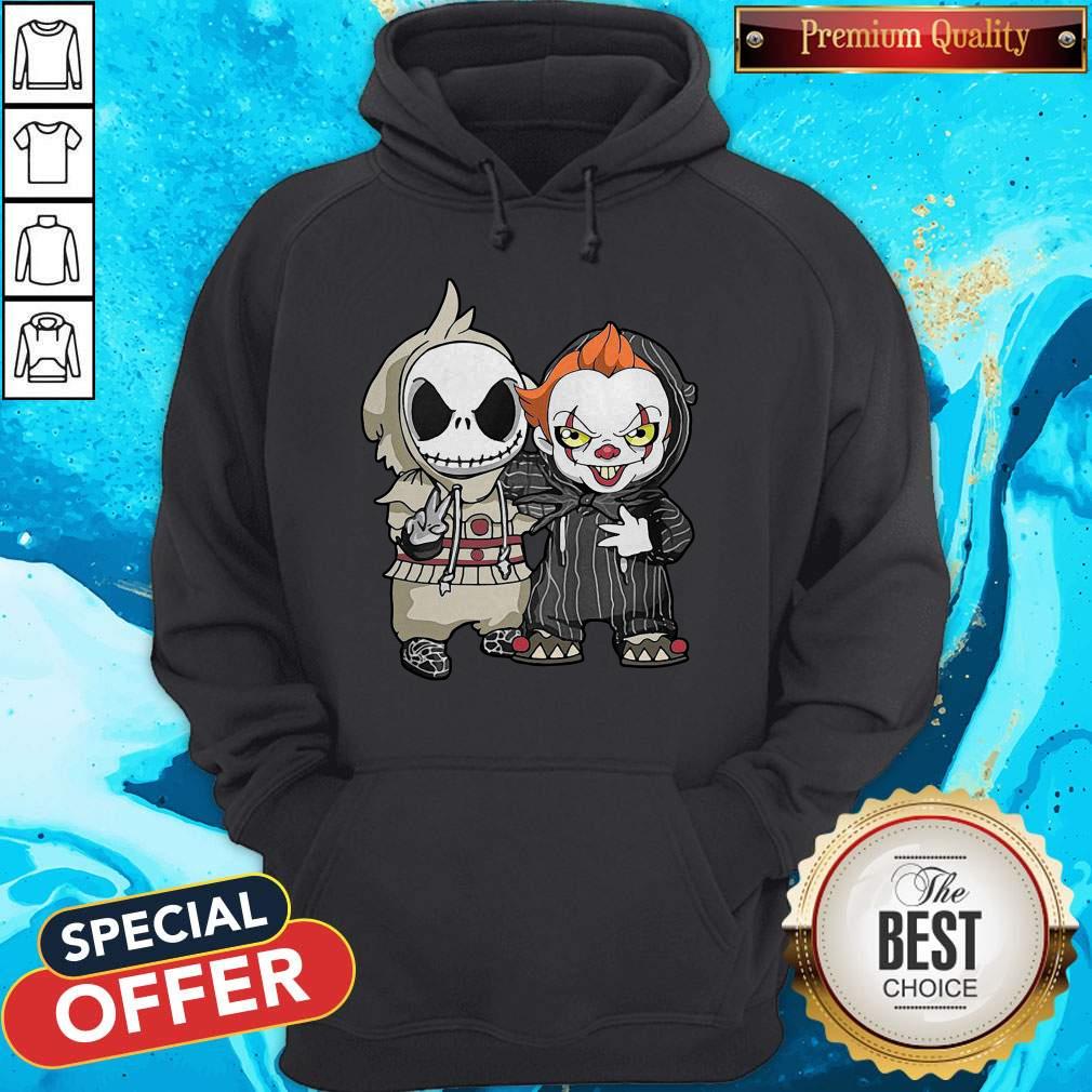 Jack Skellington And Pennywise Friend Happy Halloween Shirt