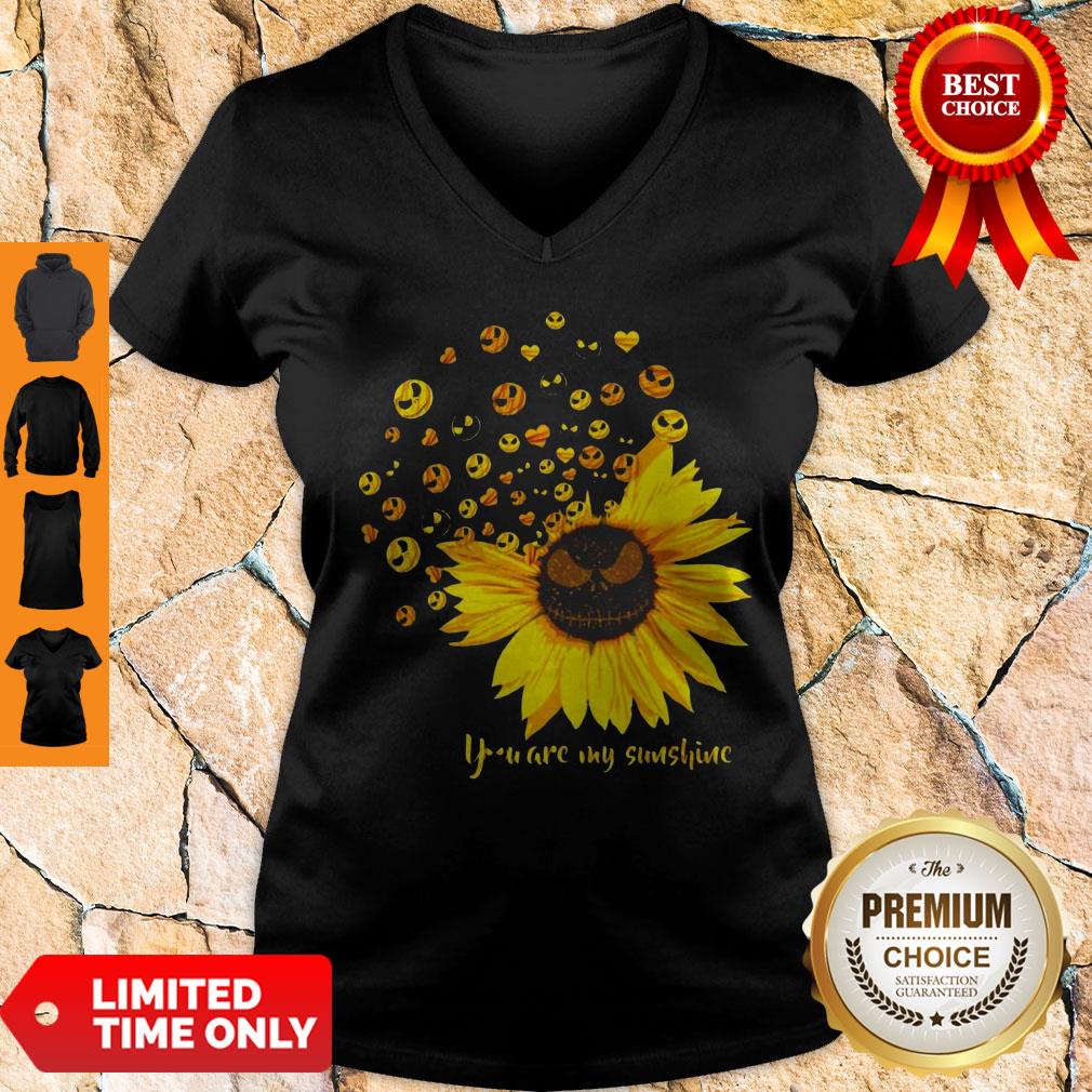 Jack Skellington Sunflower You Are My Sunshine Shirt