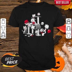 Park Cats Scariest Horror Movie Characters Halloween Shirt