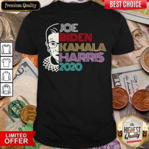Hot Ruth Bader Ginsburg Joe Biden Kamala Harris 2020 Vintage Shirt