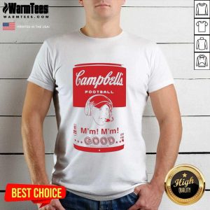 Original Campbell’s Football Soup Can Shirt