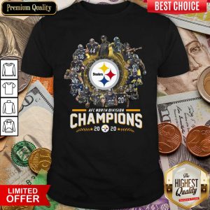 Good Pittsburgh Steelers Team Football 2020 Afc North Division Signatures Shirt