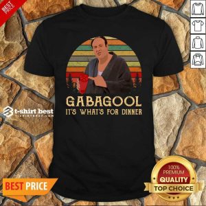 Official Gabagool It’s What’s For Dinner Vintage Shirt